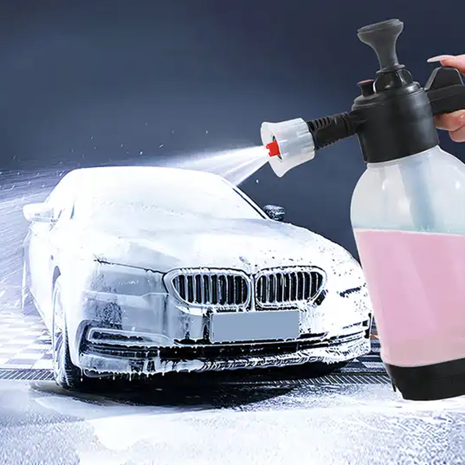 9324 Pressure Sprayer 2 Litres Garden Sprayer Hand Pump Sprayer Foam Sprayer Watering Bottle for Indoor Plants Cleaning Outdoor Garden (2 Ltr.) 9324 Pressure Sprayer 2 Litres Garden Sprayer Hand Pump Sprayer Foam Sprayer Watering Bottle for Indoor Plants Cleaning Outdoor Garden (2 Ltr.)